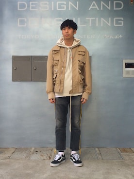 大谷和宏さん(メンズ・175cm)の冬コーディネート