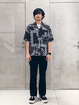 大谷和宏さん（メンズ・175cm）の夏コーディネート