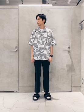 大谷和宏さん(メンズ・175cm)の春コーディネート