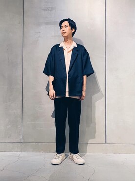 大谷和宏さん（メンズ・175cm）の夏コーディネート