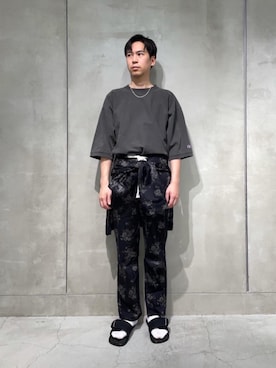 大谷和宏さん（メンズ・175cm）の春コーディネート