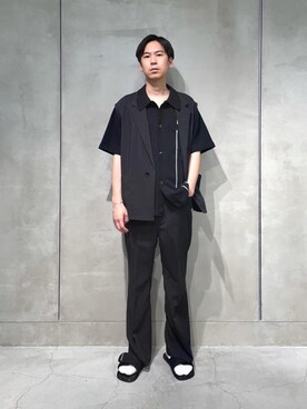 大谷和宏さん(メンズ・175cm)の春コーディネート