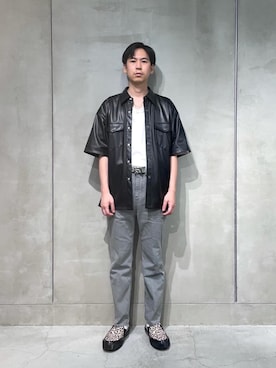 「Article no.（アーティクルナンバー）のアイテム」を使った、大谷和宏さん（メンズ・175cm）の春コーディネート
