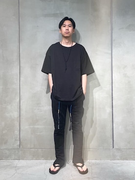 大谷和宏さん(メンズ・175cm)の春コーディネート