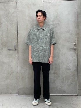 「Article no.（アーティクルナンバー）のアイテム」を使った、大谷和宏さん（メンズ・175cm）の春コーディネート
