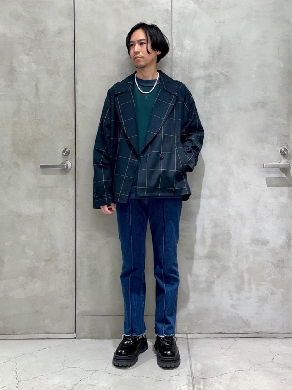 monkey time＞ DENIM P/TC CUT OFF 5P/デニムパンツを使った人気 