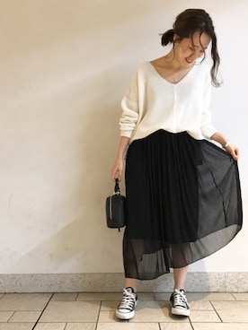 yukaさん（レディース・156cm）の冬コーディネート
