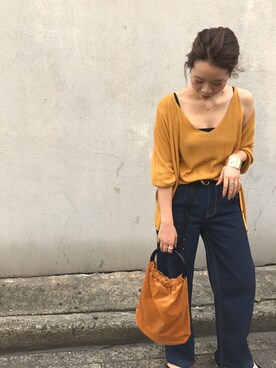 yukaさん（レディース・156cm）の夏コーディネート