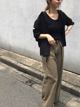 yukaさん（レディース・156cm）の夏コーディネート