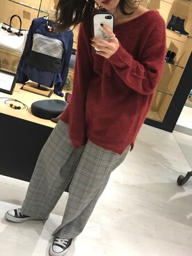 yukaさん（レディース・156cm）の秋コーディネート