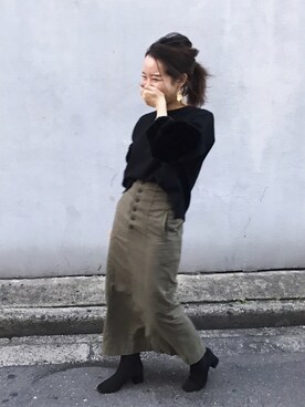 yukaさん（レディース・156cm）の秋コーディネート