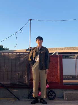 ハンギョルさん（メンズ・177cm）の秋コーディネート