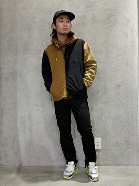 「417 EDIFICE（フォーワンセブンエディフィス）のアイテム（キャップ）」を使った、SHINPEIさん（メンズ・170cm）の春コーディネート