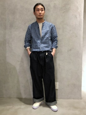 SHINPEIさん（メンズ・170cm）の春コーディネート