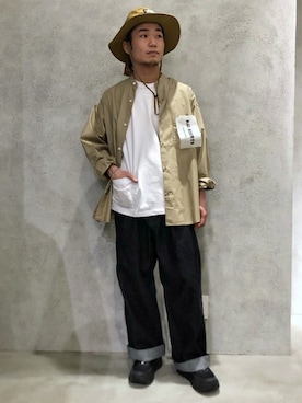 「ホカオネオネ」｜SHINPEIさん（メンズ・170cm）の春コーディネート