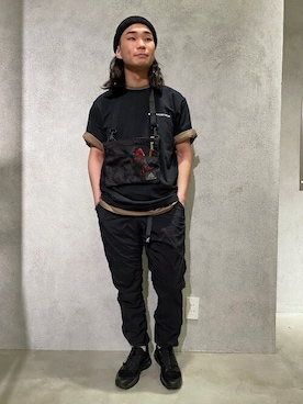 「THOUSAND MILE（サウザンドマイル）のアイテム」を使った、SHINPEIさん（メンズ・170cm）の春コーディネート