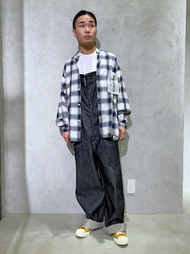 「417 EDIFICE（フォーワンセブンエディフィス）のアイテム（スニーカー）」を使った、SHINPEIさん（メンズ・170cm）の春コーディネート