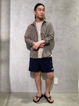 「ノースフェイス」｜SHINPEIさん（メンズ・170cm）の春コーディネート