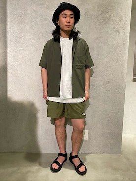 「THE NORTH FACE（ザノースフェイス）のアイテム（パンツ）」を使った、SHINPEIさん（メンズ・170cm）の春コーディネート