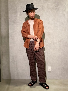 SHINPEIさん（メンズ・170cm）の夏コーディネート