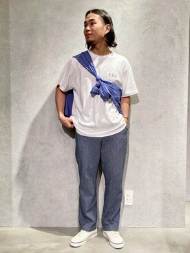 「ワークパンツ」｜SHINPEIさん（メンズ・170cm）の秋コーディネート