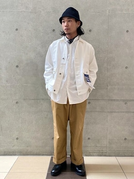 「417 EDIFICE（フォーワンセブンエディフィス）のアイテム（ブルゾン）」を使った、SHINPEIさん（メンズ・170cm）の秋コーディネート