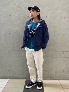 「417 EDIFICE（フォーワンセブンエディフィス）のアイテム（スウェット）」を使った、SHINPEIさん（メンズ・170cm）の秋コーディネート
