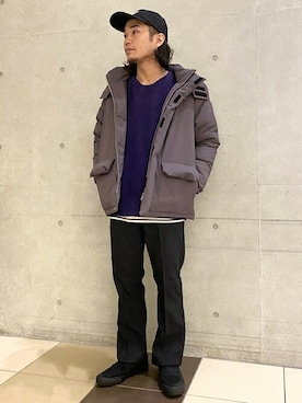 「417 EDIFICE（フォーワンセブンエディフィス）のアイテム（ダウンジャケット/コート）」を使った、SHINPEIさん（メンズ・170cm）の秋コーディネート