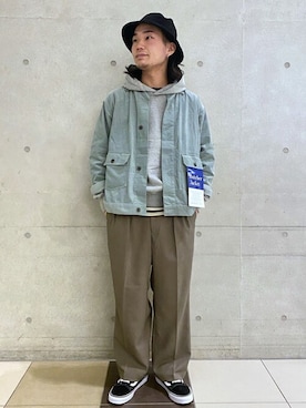 「417 EDIFICE（フォーワンセブンエディフィス）のアイテム（ブルゾン）」を使った、SHINPEIさん（メンズ・170cm）の冬コーディネート