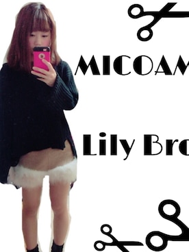 「MICOAMERI（ミコアメリ）のアイテム（トップス）」を使った、かなむさん（レディース・158cm）の夏コーディネート