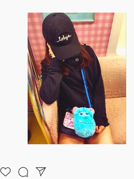 「AVAN LILY（アヴァンリリィ）のアイテム（帽子）」を使った、かなむさん（レディース・158cm）の夏コーディネート