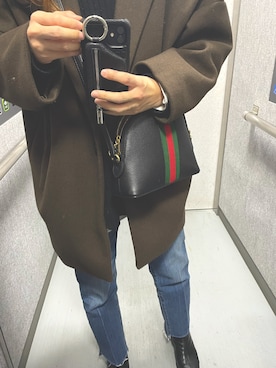 かなむさん（レディース・158cm）の冬コーディネート