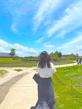 かなむさん（レディース・158cm）の夏コーディネート