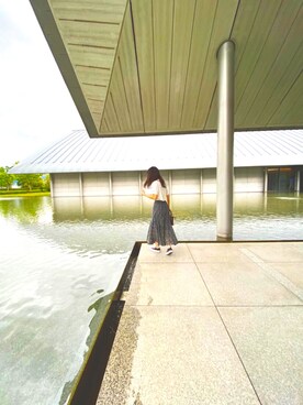 かなむさん（レディース・158cm）の夏コーディネート