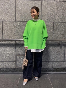 sakiさん（レディース・150cm）の冬コーディネート