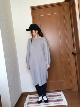 「Lattice（Lattice）のアイテム（キャスケット）」を使った、♡あーりん♡さん（レディース・154cm）の春コーディネート