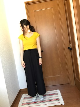 「CONVERSE（コンバース）のconverse（コンバース） ALL STAR OX（オールスターOX）（スニーカー）」を使った、♡あーりん♡さん（レディース・154cm）の春コーディネート