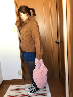 「アイテム（ハンドケア/ハンドクリーム）」を使った、♡あーりん♡さん（レディース・154cm）の秋コーディネート