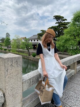 「shappo」｜Lydia Liu さん（レディース・171cm）の春コーディネート