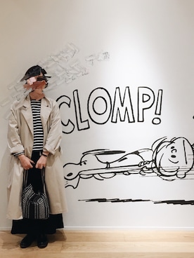 「春コート」｜さとうさん（レディース・151cm）の春コーディネート