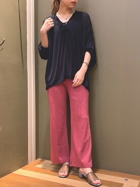 たばさんさん（レディース・157cm）の春コーディネート