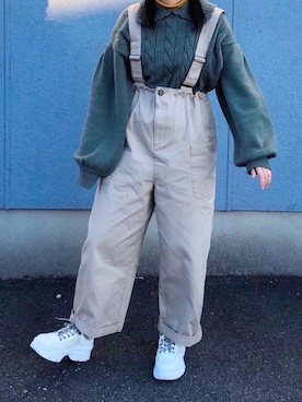 komugi*さん（レディース・156cm）の冬コーディネート