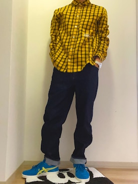 「COGU（コグ）のアイテム」を使った、TAIGA  さん（メンズ・169cm）の春コーディネート