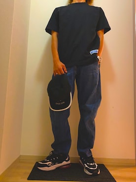 「PUMA（プーマ）のアイテム（帽子）」を使った、TAIGA  さん（メンズ・169cm）の夏コーディネート