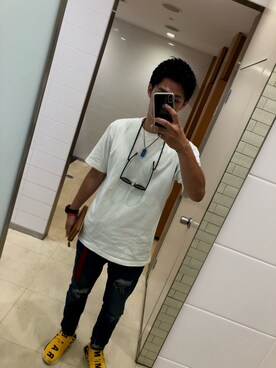 「MCM（エムシーエム）のアイテム（財布/小物）」を使った、けんとさん（メンズ・177cm）の夏コーディネート