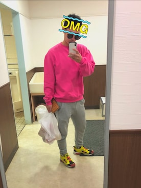 「MCM（エムシーエム）のアイテム（財布/小物）」を使った、けんとさん（メンズ・177cm）の冬コーディネート