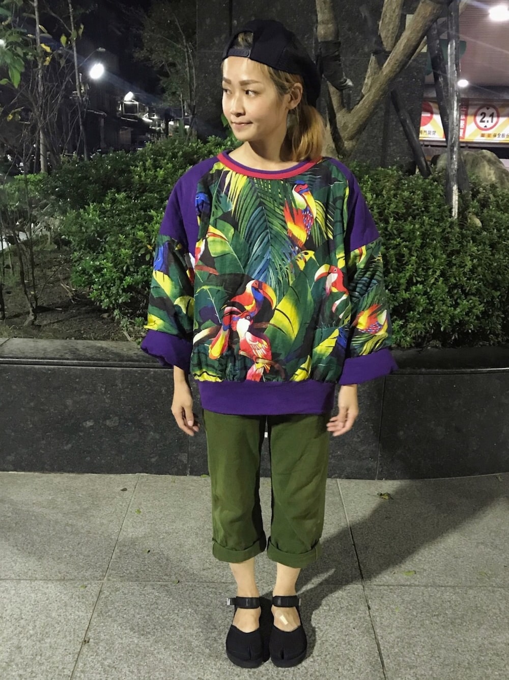 「y3、vintage、90s、suicoke」｜「Y3のアイテム（帽子、ブラック系）」を使った、布魯斯さん（レディース・158cm）の秋コーディネートの1枚目の写真