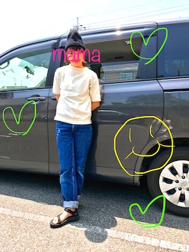 rihatomamさん（レディース・156cm）の春コーディネート