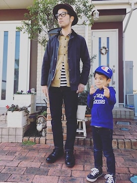 「BIG YANK（ビッグヤンク）のアイテム」を使った、k2106さん（メンズ・175cm）の春コーディネート