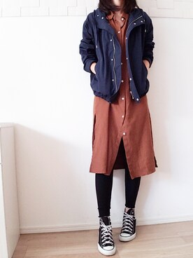 「etrebloom（エトレブルーム）のアイテム」を使った、はなさん（レディース・161cm）の秋コーディネート